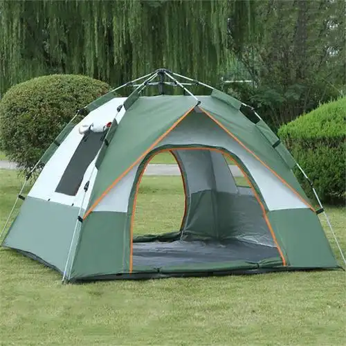 魅扣帐篷户外野营加厚3-4人全自动野外防晒2人露营野餐超轻便装备报价