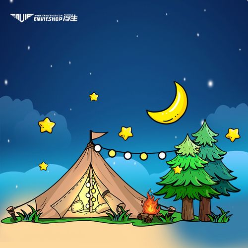 户外探险旅行露营车贴汽车创意卡通越野一族野外贴纸侧窗玻璃装饰